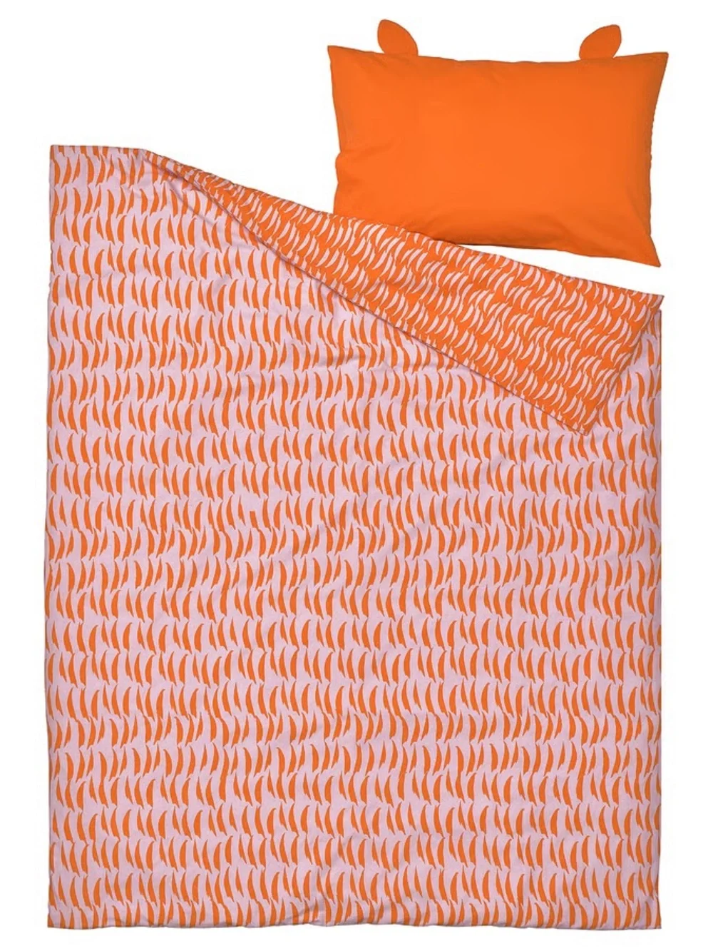 Orange Tiger Duvet Cover Set & Tiger Cushion or 3 Hand Puppets